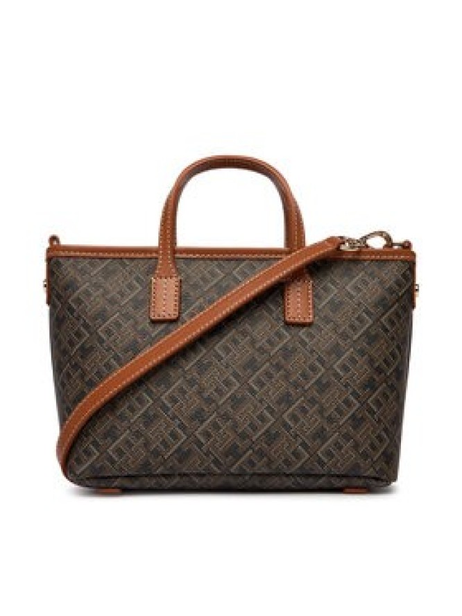 Tommy Hilfiger Torebka Th Monoplay Mini Tote Le AW0AW18848 Czarny