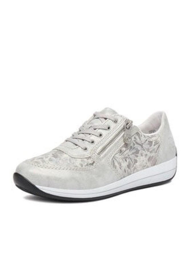 Rieker Sneakersy N1112-80 Srebrny