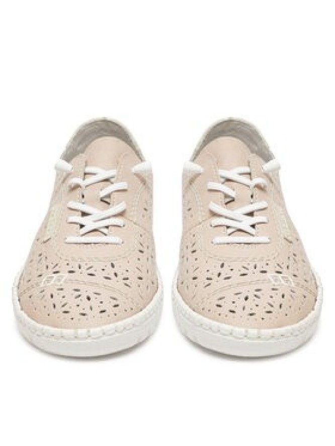 Rieker Półbuty M2354-31 Beżowy