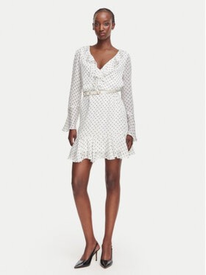 Guess Sukienka codzienna W6YK35 W2959 Biały Regular Fit