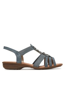 Remonte Sandały R3605-12 Niebieski