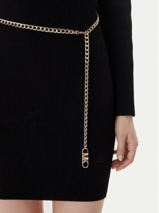 MICHAEL Michael Kors Sukienka dzianinowa MF583C633D Czarny Regular Fit