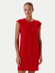Tatuum Sukienka codzienna Zimona T2508.205 Czerwony Relaxed Fit