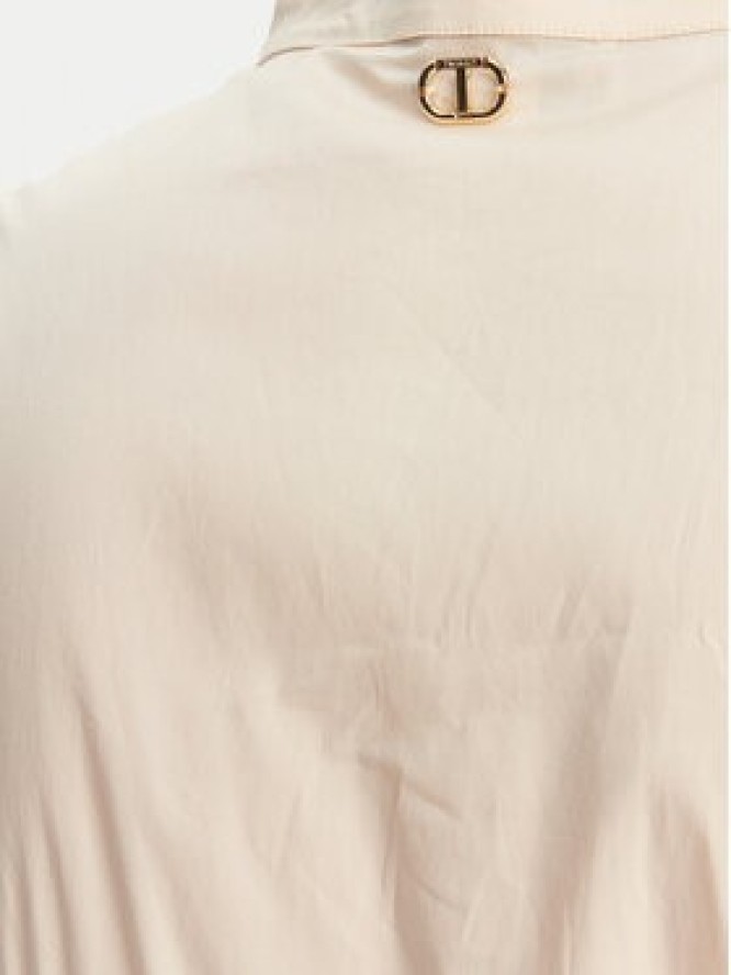 TWINSET Sukienka codzienna 251TT2101 Beżowy Regular Fit