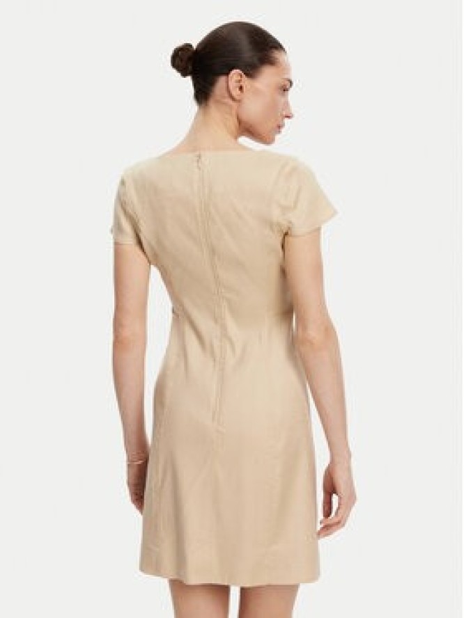 Guess Sukienka letnia W5GK41 WH5L2 Beżowy Regular Fit
