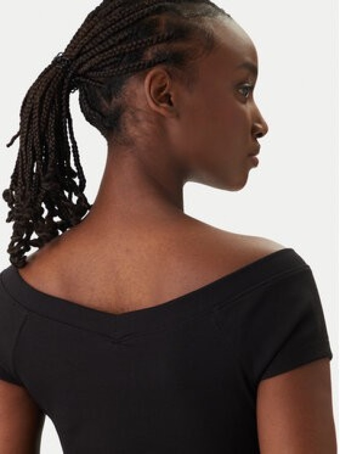 Tommy Jeans Bluzka DW0DW22265 Czarny Slim Fit