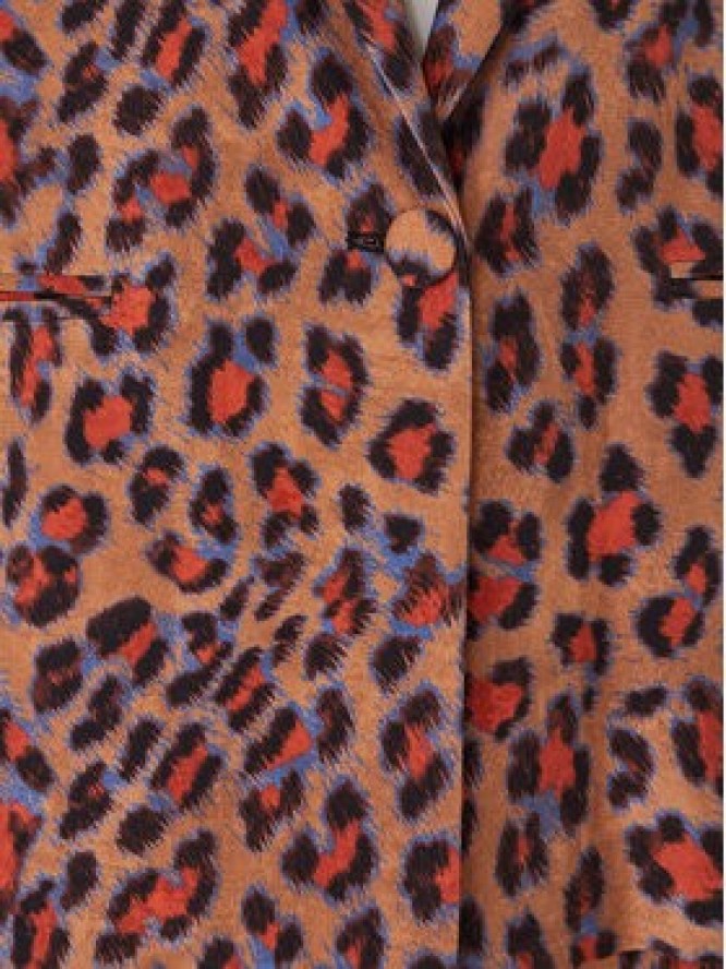 LOLA CASADEMUNT Marynarka MS2602005 Brązowy Straight Fit