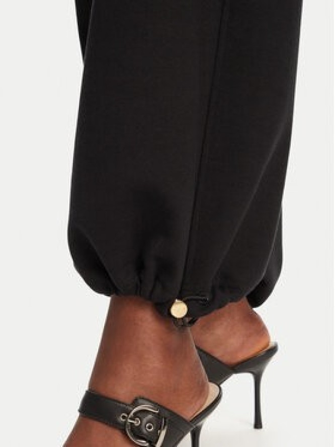 Patrizia Pepe Spodnie dresowe 8P0617/J219-K103 Czarny Relaxed Fit