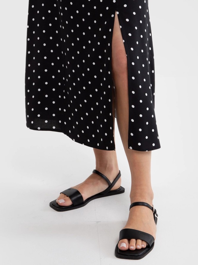 Sandały damskie czarne NN274027 906