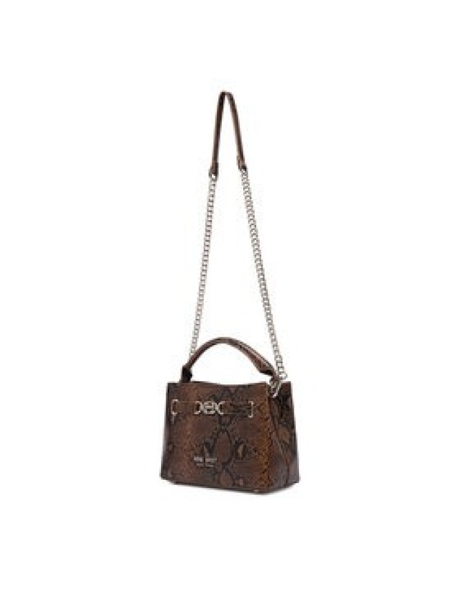 Nine West Torebka EO-CITY GRACE-LDA9420 SNAKE Brązowy