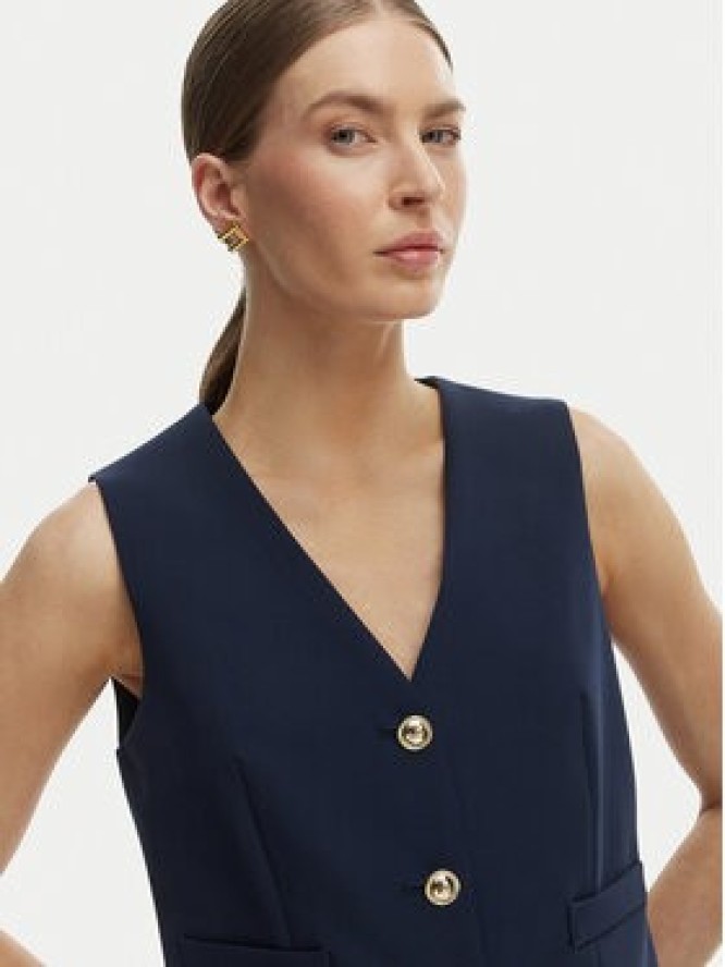 Rinascimento Kamizelka garniturowa CFC0128644003 Granatowy Regular Fit