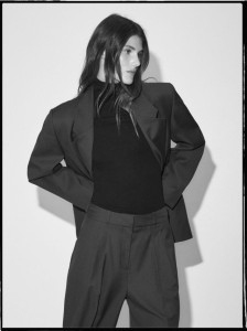 Marynarka z wełną - zielony