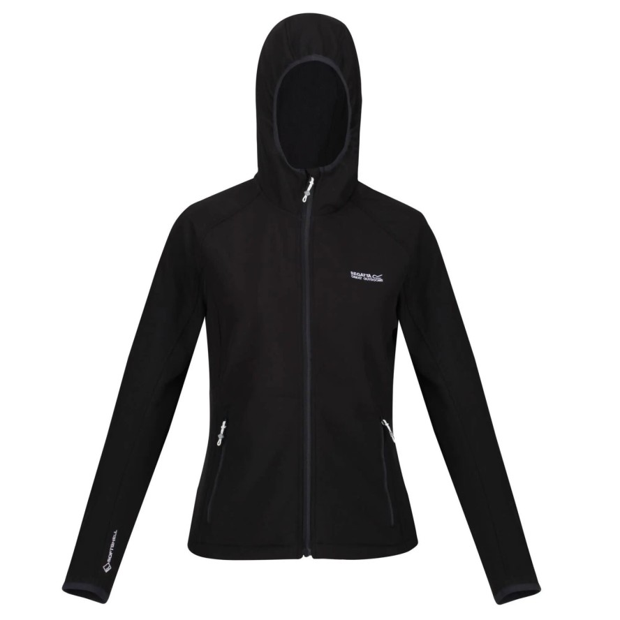 Softshell turystyczny damski Regatta Arec III z kapturem
