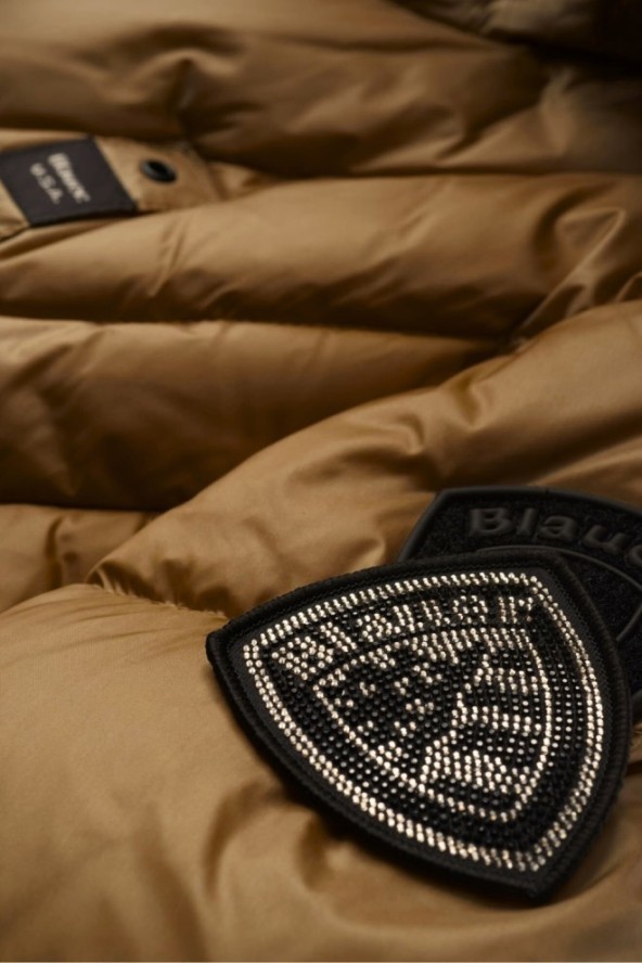 BLAUER Brązowa kurtka damska Alicia Short Jackets, Rozmiar M