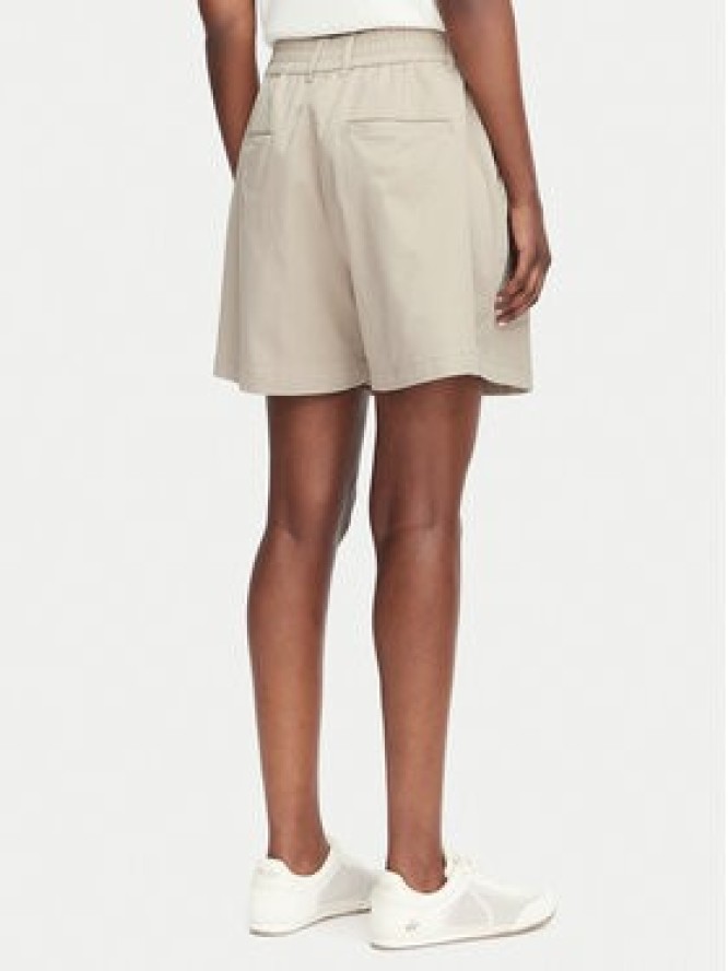 Beverly Hills Polo Club Szorty materiałowe P-SS26W-B576580 Beżowy Regular Fit