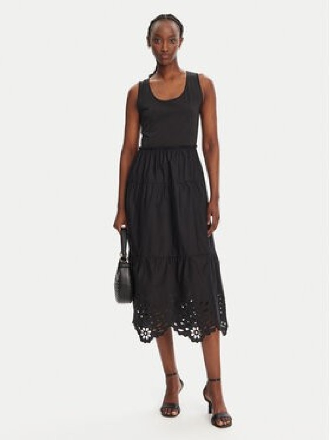 Liu Jo Sukienka letnia WA5166 T4853 Czarny Regular Fit