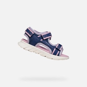 Sandały GEOX J SANDAL AIRADYUM GI Niebieski