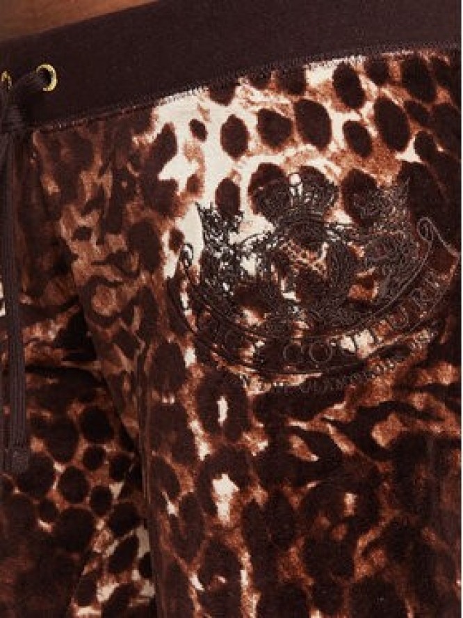 Juicy Couture Spodnie dresowe Caisa JCWBJ226339 Brązowy Flare Fit