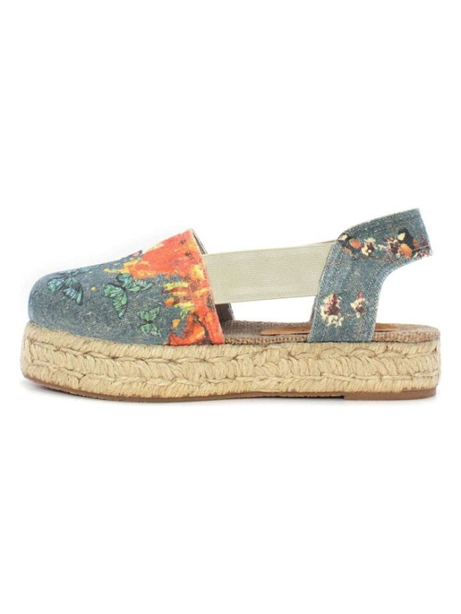 Calceo Espadryle ze wzorem rozmiar: 39