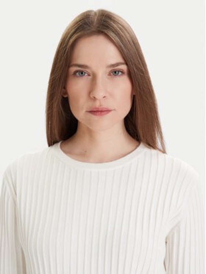 Tatuum Sweter Bazo T2501.046 Écru Regular Fit