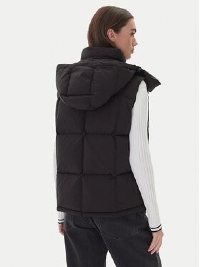 Tommy Jeans Bezrękawnik Tjw Alaska Grid Down Vest DW0DW21627 Czarny Regular Fit