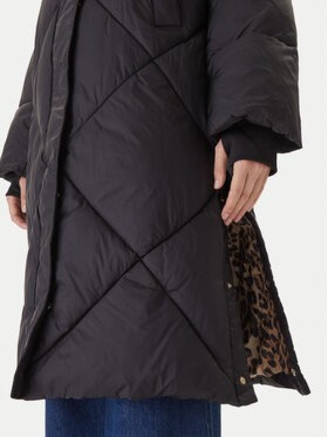 LOLA CASADEMUNT Kurtka zimowa LF2501002 Czarny Relaxed Fit