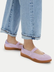 Converse Baleriny Run Star Trainer Ballet Flat​ A17029C Fioletowy