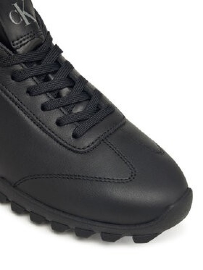 Calvin Klein Sneakersy Low Profile Runner Lth Mg YW0YW02049 Czarny
