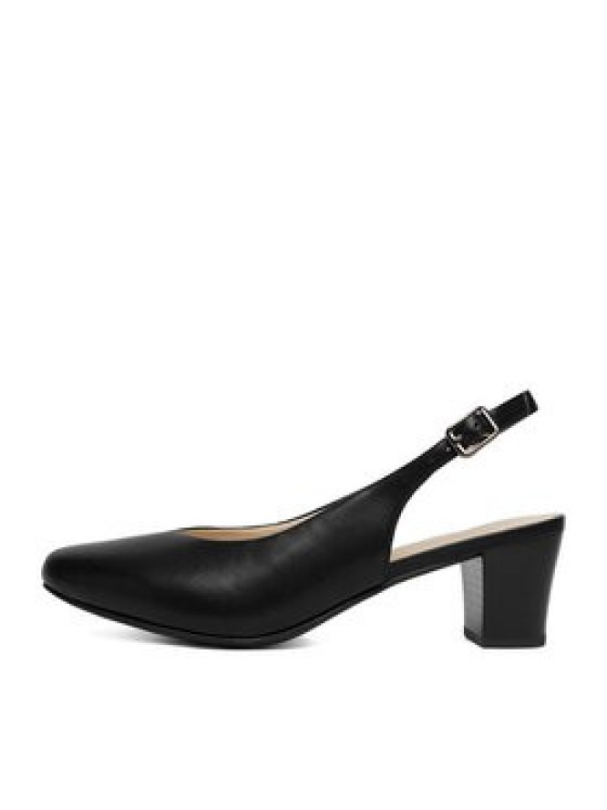 Rieker Czółenka 44651-00 Czarny