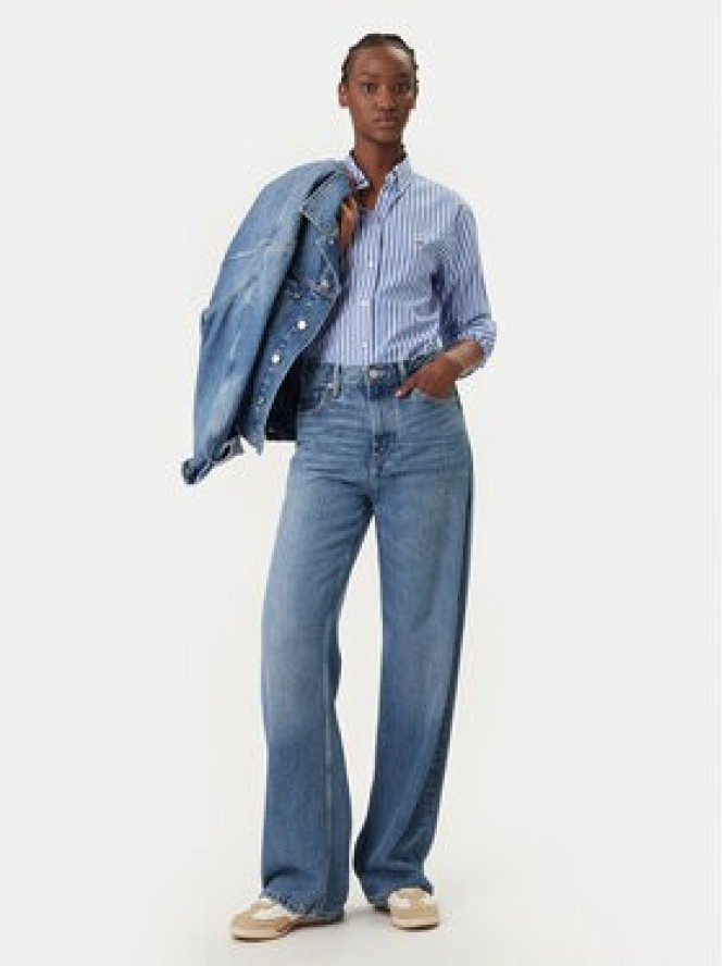 Tommy Jeans Koszula DW0DW22211 Niebieski Regular Fit