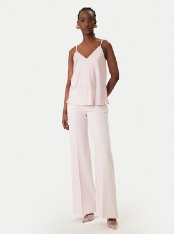 Rinascimento Top CFC0127685003 Różowy Regular Fit