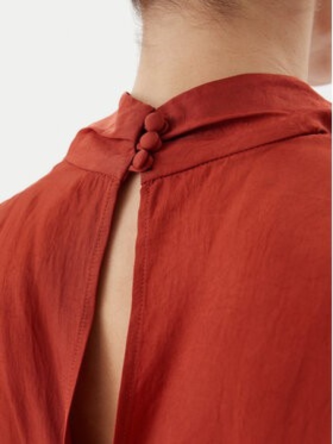 IVY OAK Sukienka codzienna IO117601 Czerwony Regular Fit