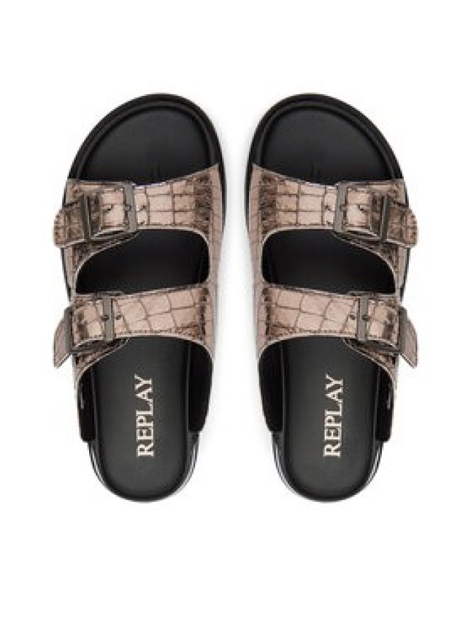 REPLAY Klapki GWF81 .000.C0040S Złoty