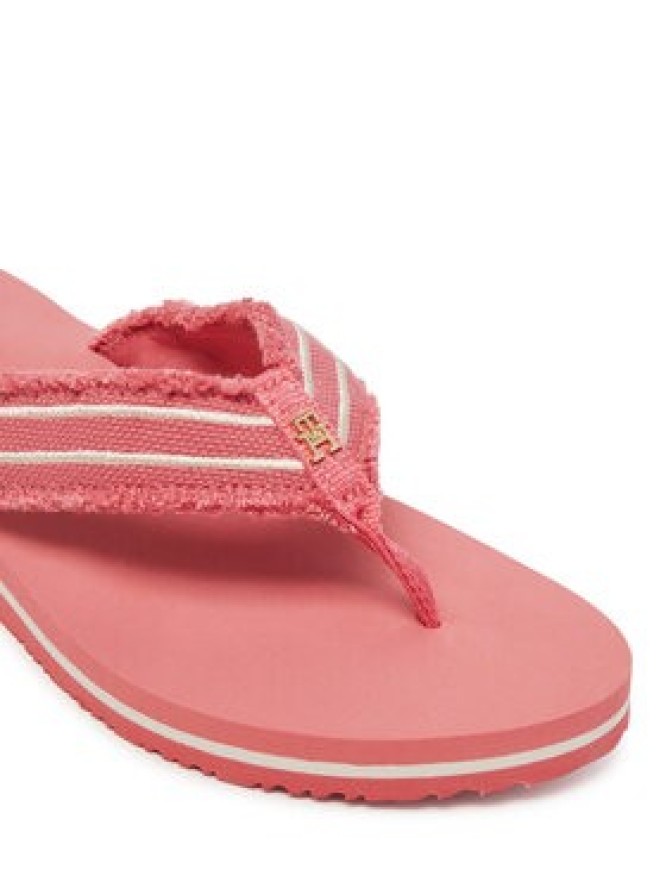Tommy Hilfiger Japonki TH Webbing Beach Sandal FW0FW08739 Koralowy