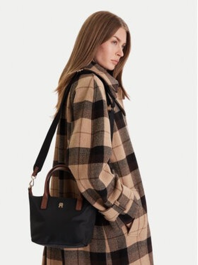 Tommy Hilfiger Torebka Popette Mini Tote AW0AW17709 Czarny