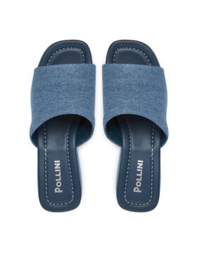 Pollini Klapki SA28248I0MTQ0707 Niebieski
