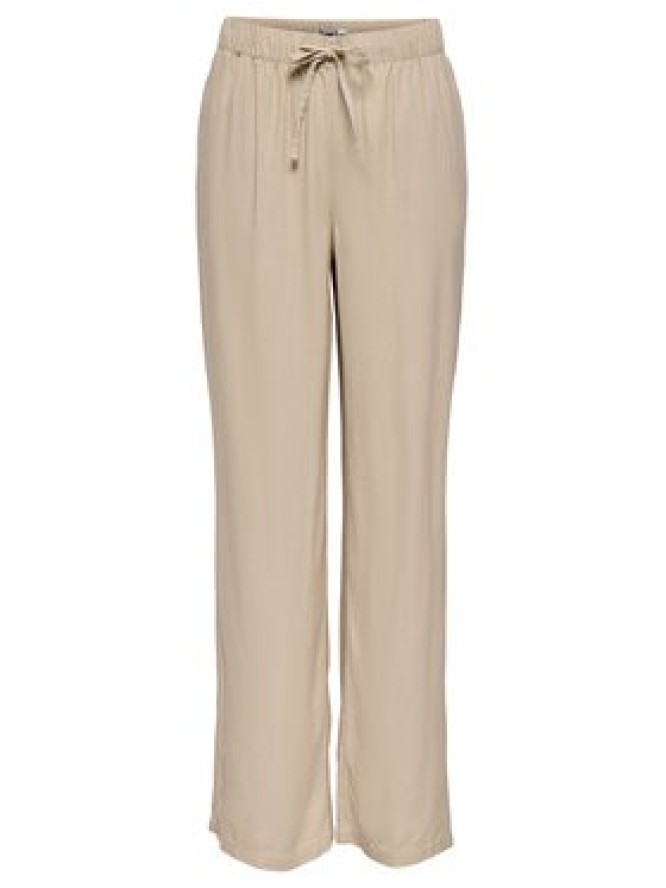 ONLY Spodnie materiałowe Goa 15363676 Beżowy Straight Fit
