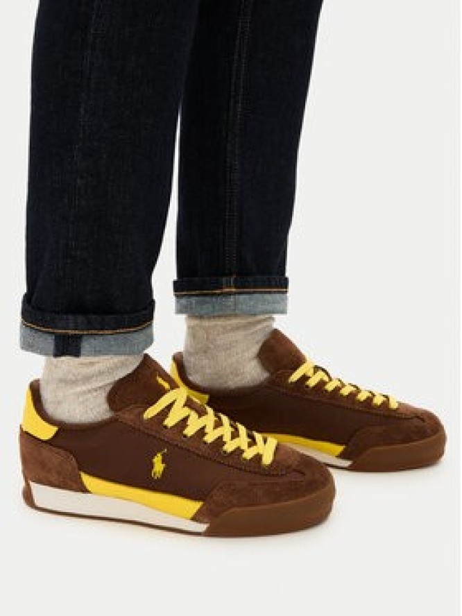 Polo Ralph Lauren Sneakersy 804P15632002 Brązowy