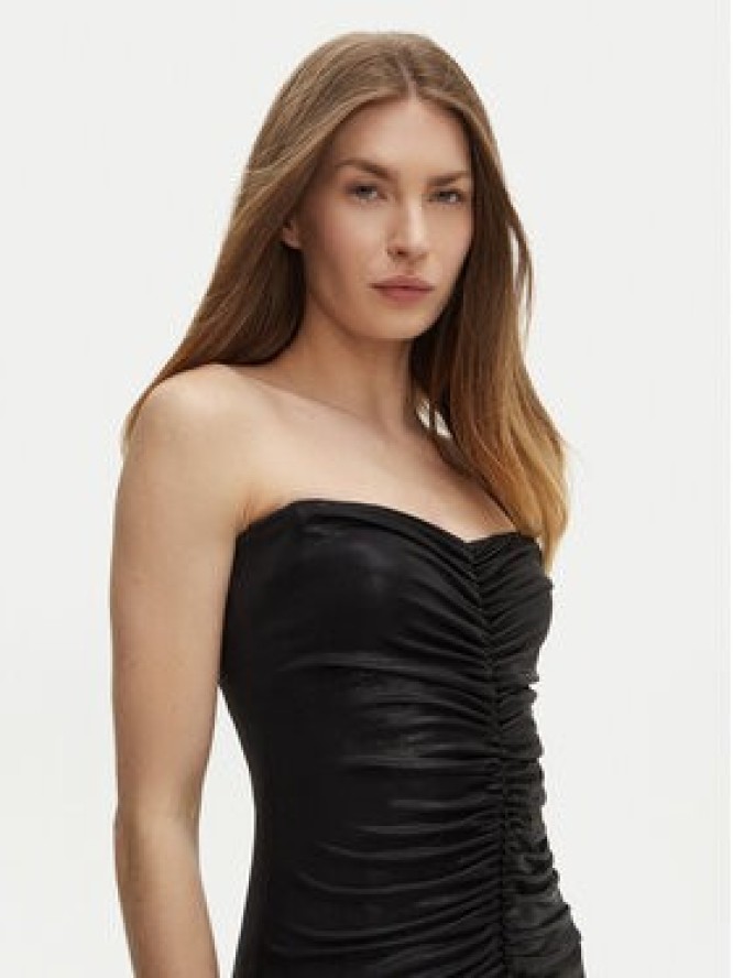 NORMA KAMALI Sukienka wieczorowa ST3243LMD47001 Czarny Slim Fit