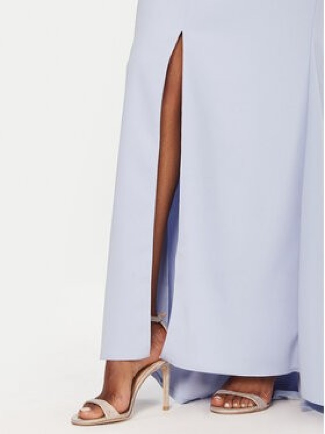 Rinascimento Sukienka wieczorowa CFC0123081003 Błękitny Regular Fit