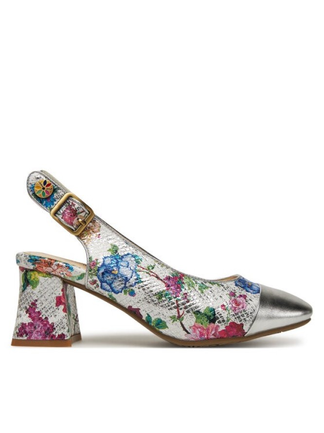 Laura Vita Sandały Hicmimo 09 Srebrny