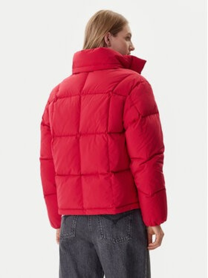 Tommy Jeans Kurtka puchowa Alaska DW0DW21623 Czerwony Relaxed Fit