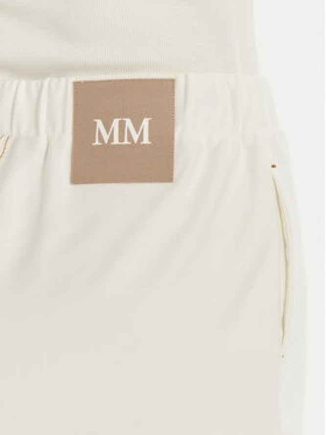 Max Mara Leisure Spódnica midi Otto 2516771017 Biały Regular Fit