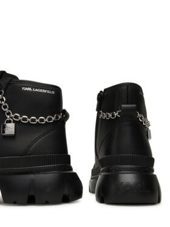 KARL LAGERFELD Trapery Trekka Max Lock KL43542 Czarny