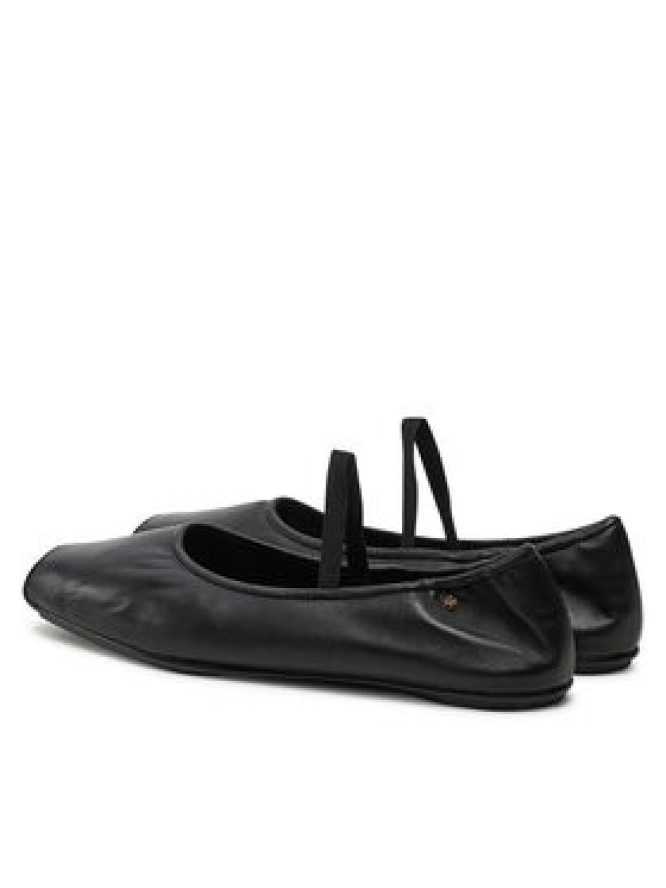Tory Burch Baleriny Runway Ballet 157625 Czarny