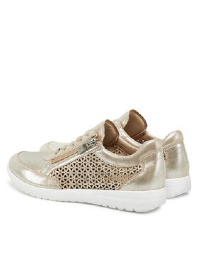 Caprice Sneakersy 9-23550-42 Złoty