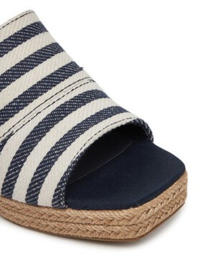 Tommy Hilfiger Espadryle Nautical Stripes Espadrille Mule FW0FW08666 Kolorowy