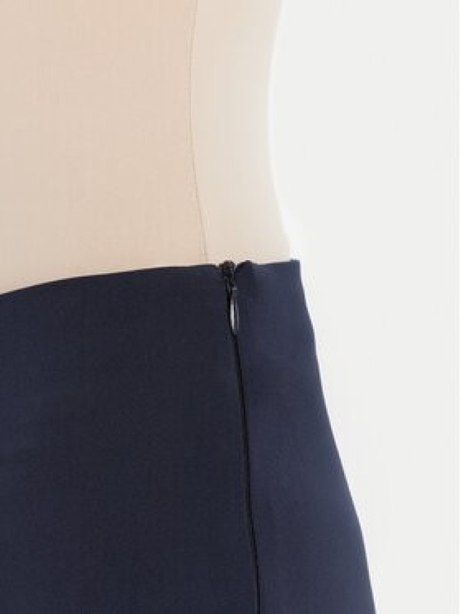 Rinascimento Spodnie palazzo CFC0125425003 Granatowy Wide Leg