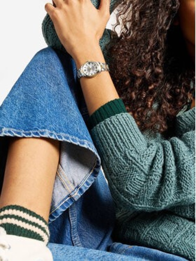 Fossil Zegarek Gilmore ES5422 Srebrny