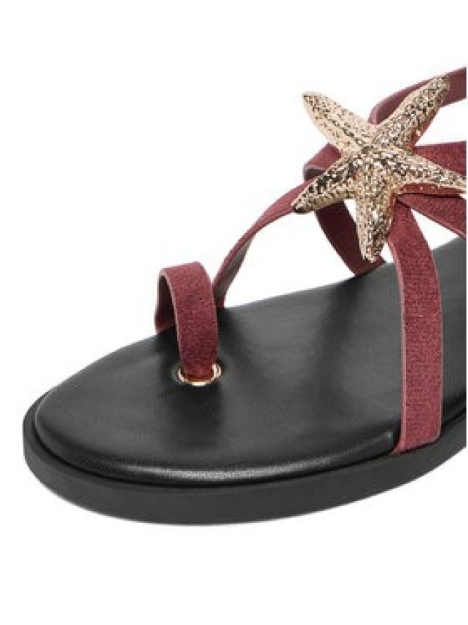 DeeZee Sandały CEO-YLD-F9678 Bordowy